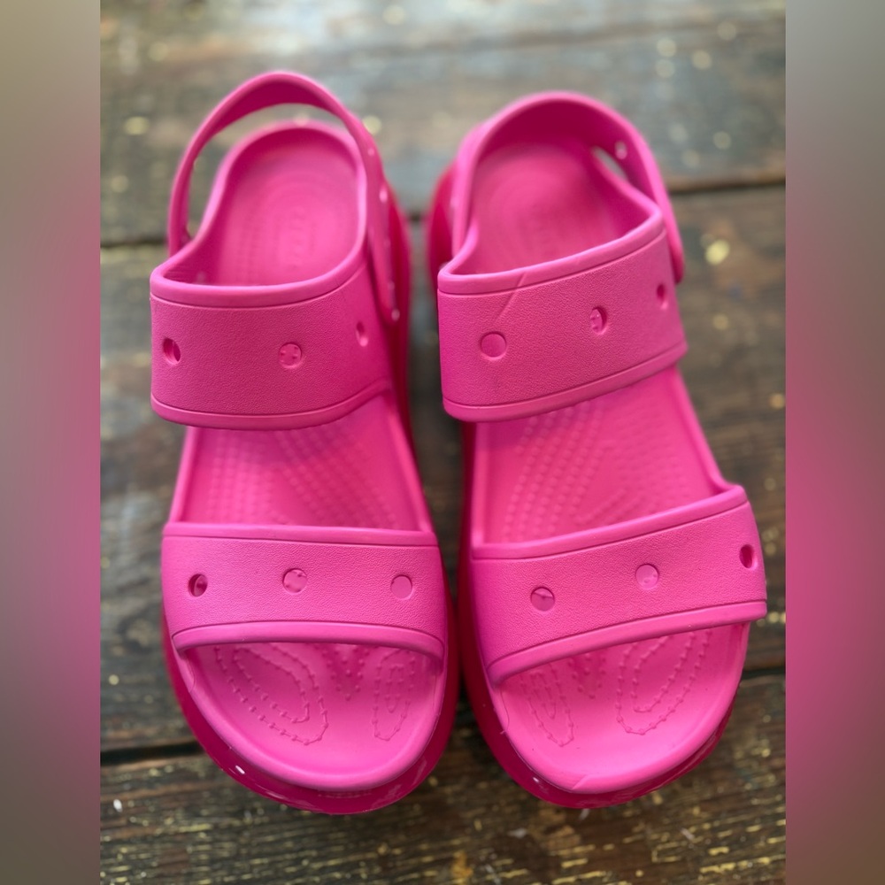 CROCS Pink Women's Sandals